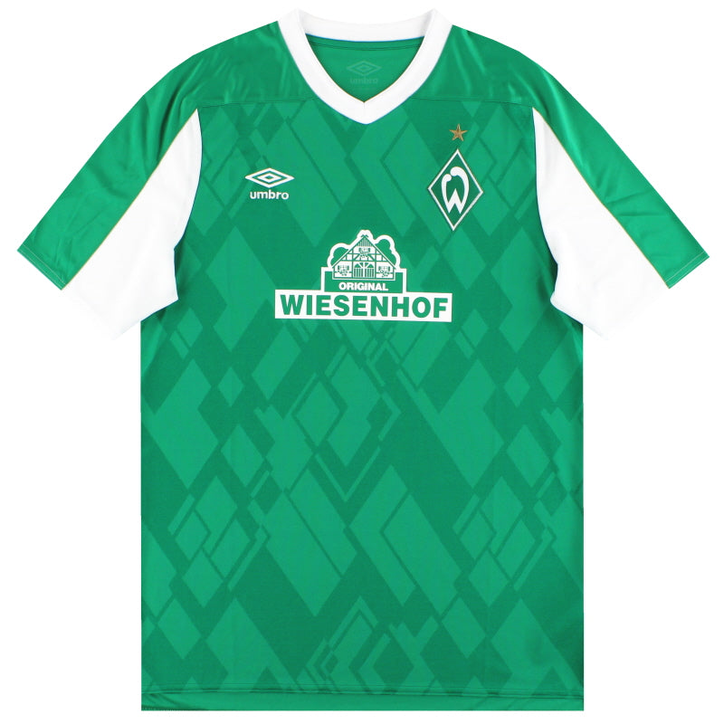 2020-21 Werder Bremen Umbro Home Shirt M - Classic Football Kit