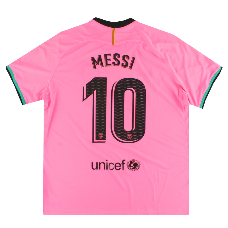 2020-21 Barcelona Nike Third Shirt Messi #10 *Mint* XXL
