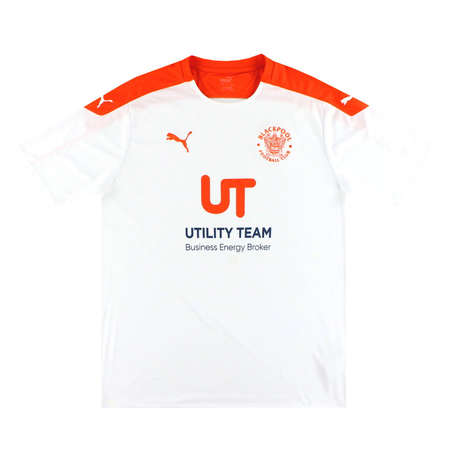 2020-21 Blackpool Puma Away Shirt XL - Classic Football Kit