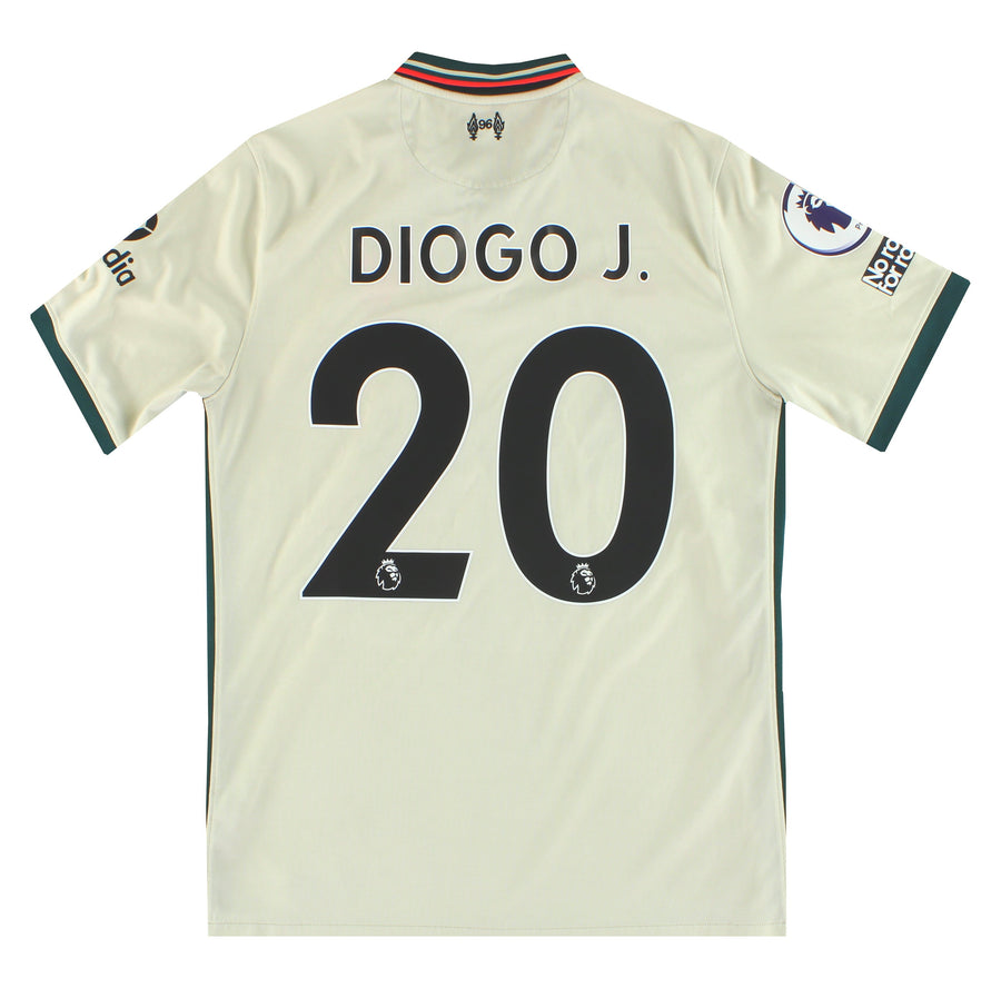 2021-22 Liverpool Nike Away Shirt Diogo J. #20 L