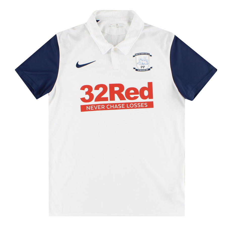 2020-21 Preston North End Nike Home Shirt M