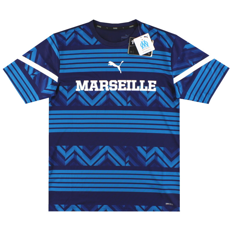 2021-22 Marseille Puma Pre-Match Shirt *BNIB* S