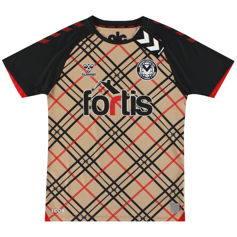 2021-22 Newport County Hummel Third Shirt *BNIB* Youth M - Classic Football Kit
