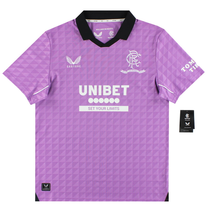 2021-22 Rangers Castore '150 Years' Third Shirt *BNIB* XL - Classic Football Kit