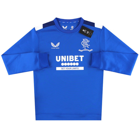 2021-22 Rangers '150 Year Anniversary' Castore Training Sweatshirt *BNIB* S
