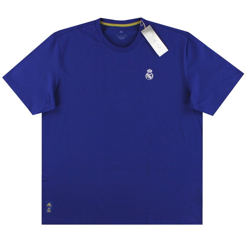 2021-22 Real Madrid adidas Q2 HC Tee *BNIB* XS