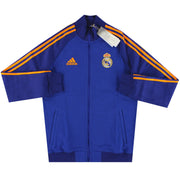2021-22 Real Madrid adidas Trio Anthem Jacket *BNIB* Youth XL - Classic Football Kit