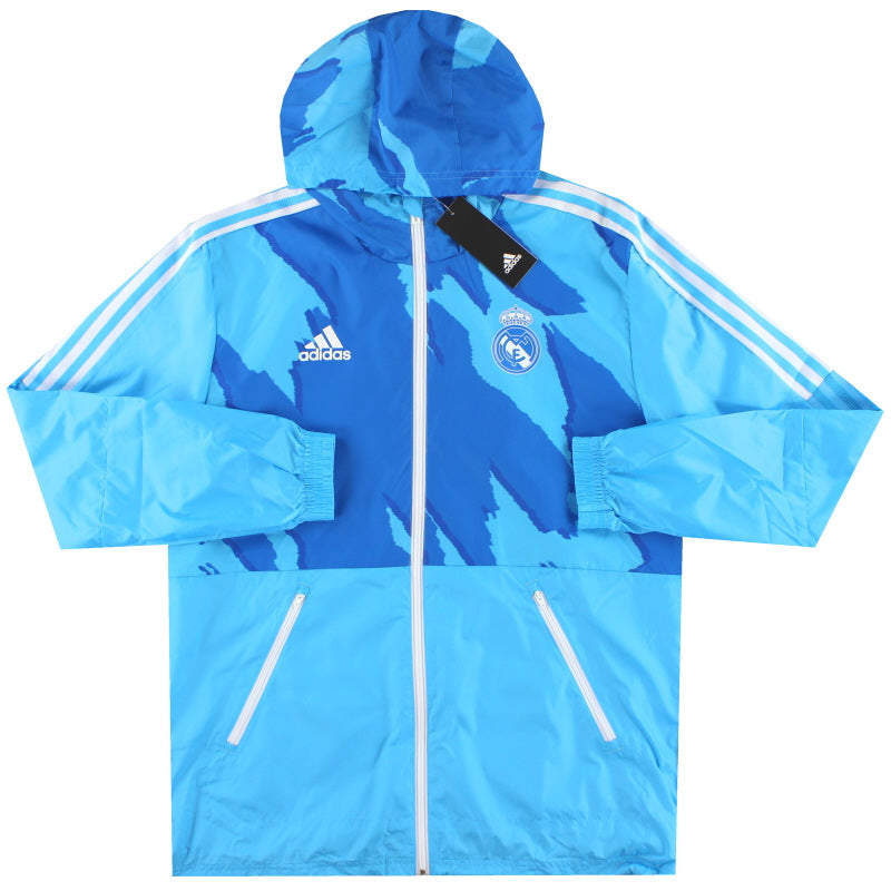 2021-22 Real Madrid adidas Windbreaker *BNIB* S