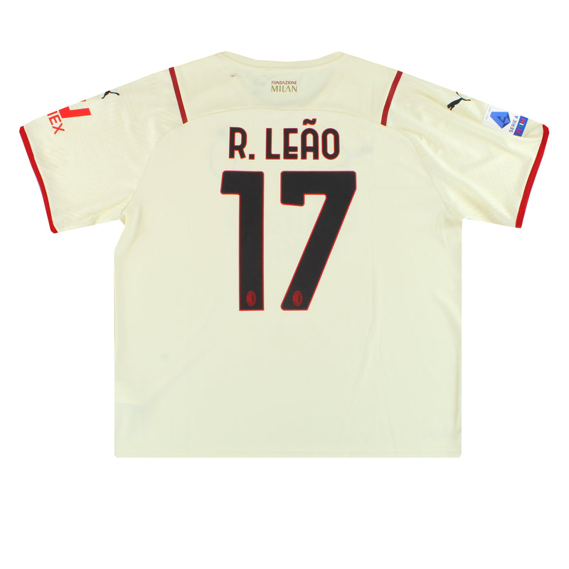 2021-22 AC Milan Puma Away Shirt R.Leao #17 XXL