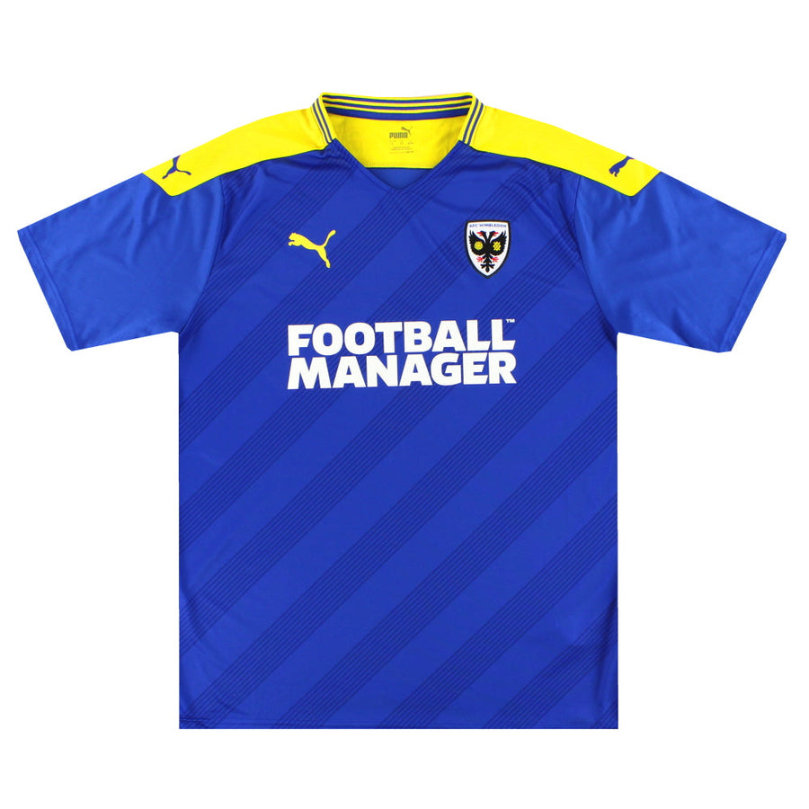 2021-22 AFC Wimbledon Puma Home Shirt XL - Classic Football Kit