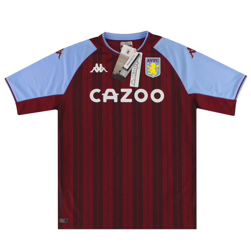 2021-22 Aston Villa Kappa Kombat Home Shirt *w/tags* XXL