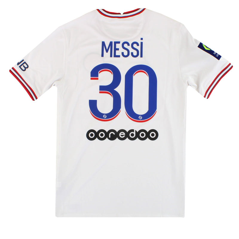2021-22 Paris Saint-Germain Nike x Air Jordan Fourth Shirt Messi #30 S