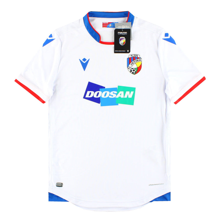 2021-22 Viktoria Plzen Macron Cup Shirt *BNIB* M - Classic Football Kit