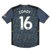 2021-22 Wolves Castore Away Shirt Coady #16 L - Classic Football Kit