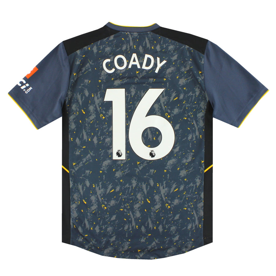 2021-22 Wolves Castore Away Shirt Coady #16 L - Classic Football Kit