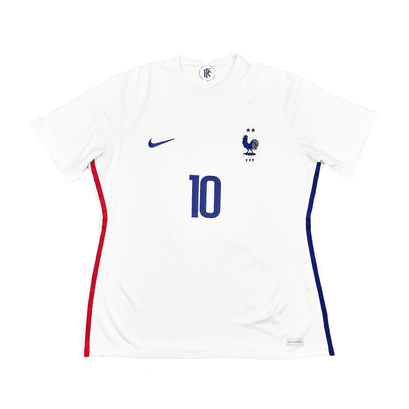 2021/22 France Mbappe #10 Away Shirt (XL) Nike