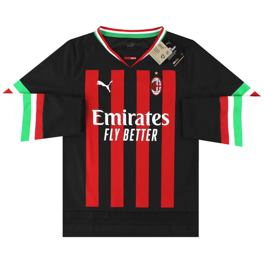 2022-23 AC Milan Puma Oversized Winter Shirt *w/tags* M