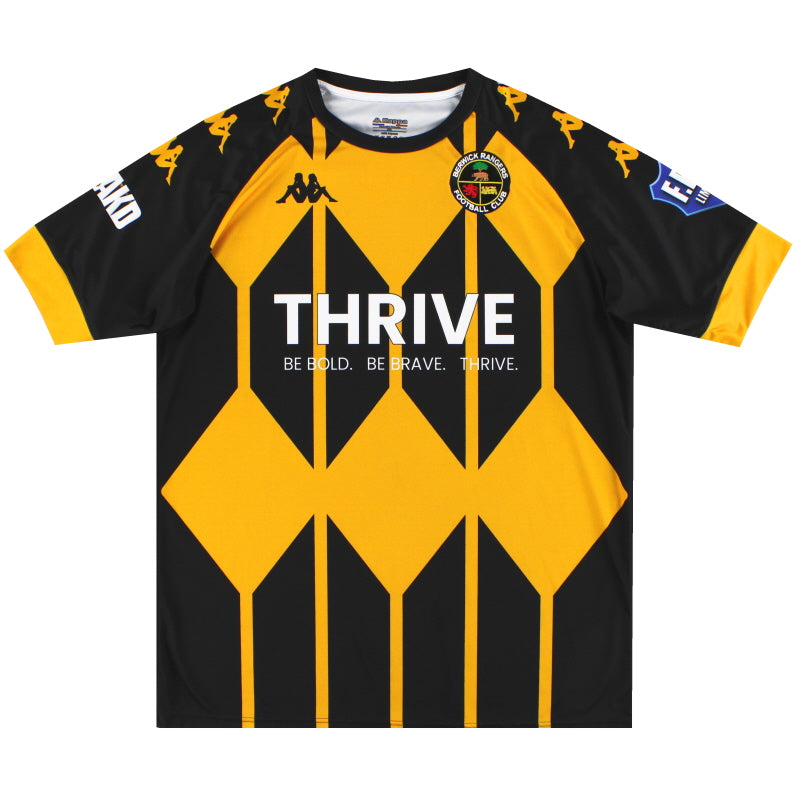 2022-23 Berwick Rangers Kappa Home Shirt XXL - Classic Football Kit