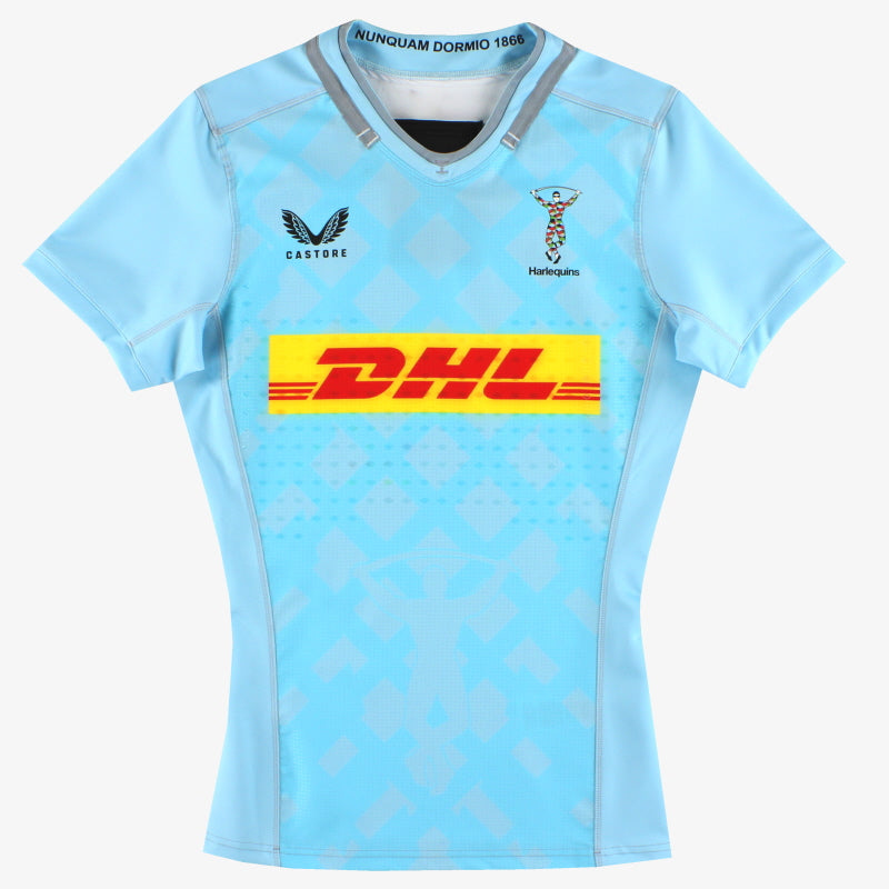 2022-23 Harlequins Castore Player Issue Pre Match Shirt *As New* XL
