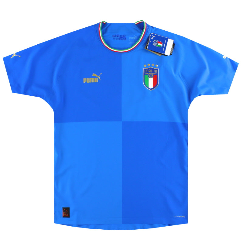 2022-23 Italy Puma Authentic Home Shirt *w/tags* M