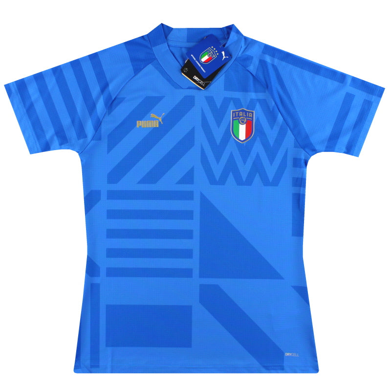 2022-23 Italy Puma Woman's Pre-Match Shirt *w/tags* M - Classic Football Kit