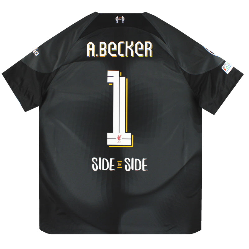 2022-23 Liverpool Nike Goalkeeper Shirt A.Becker #1 *w/tags* M