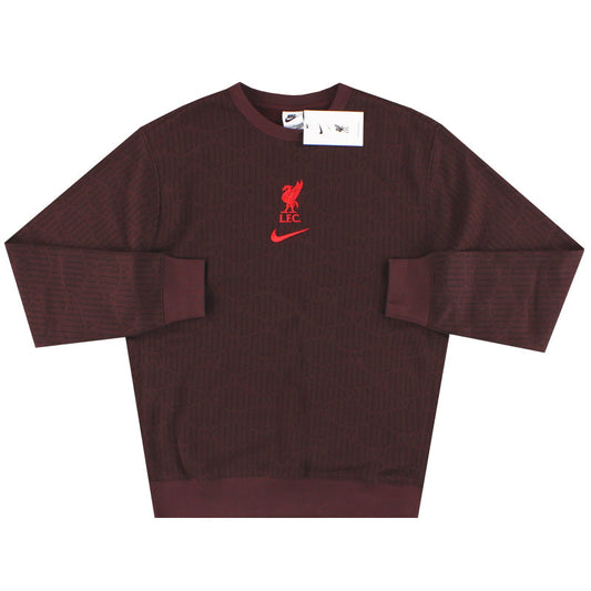 2022-23 Liverpool Nike NSW Club Crew Sweatshirt *BNIB* S