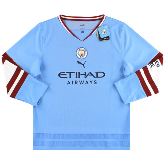 2022-23 Manchester City Puma Oversized Winter Jersey *BNIB* L