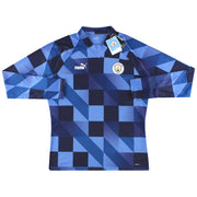 2022-23 Manchester City Puma Pre-Match Sweat Top *w/tags* XS - Classic Football Kit