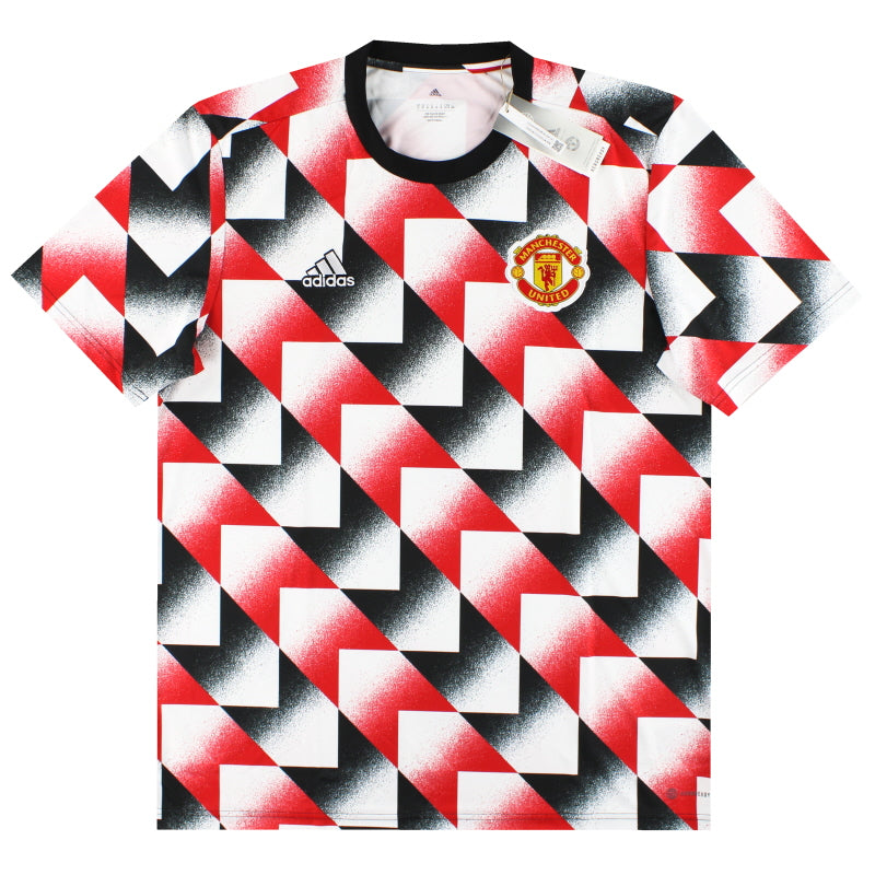 2022-23 Manchester United adidas Pre-Match Shirt *BNIB* M - Classic Football Kit