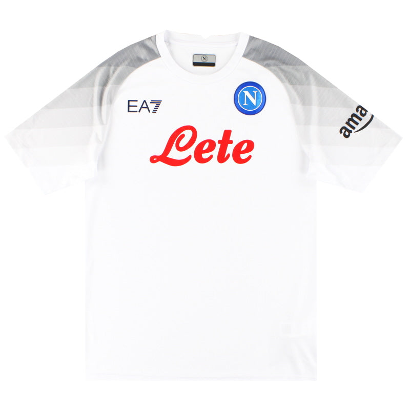 2022-23 Napoli EA7 European Away Shirt L