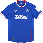 2022-23 Rangers Castore Home Shirt *As New* L