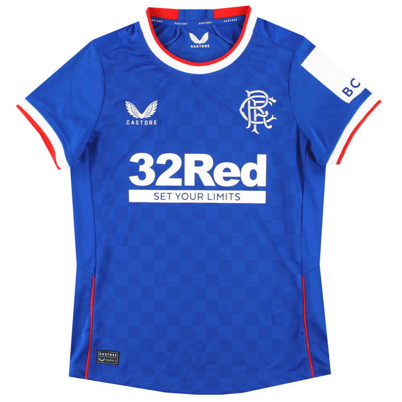 2022-23 Rangers Castore Womens Home Shirt *As New*