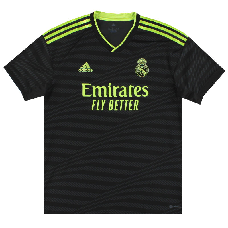 2022-23 Real Madrid adidas Third Shirt M - Classic Football Kit