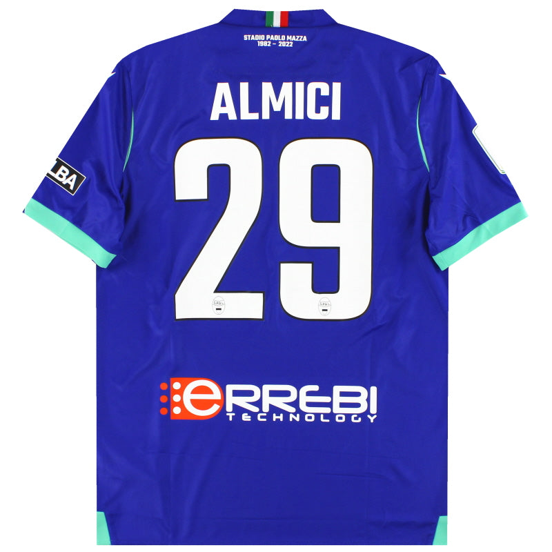 2022-23 SPAL Macron Player Issue Third Shirt Almici #29 *As New* M