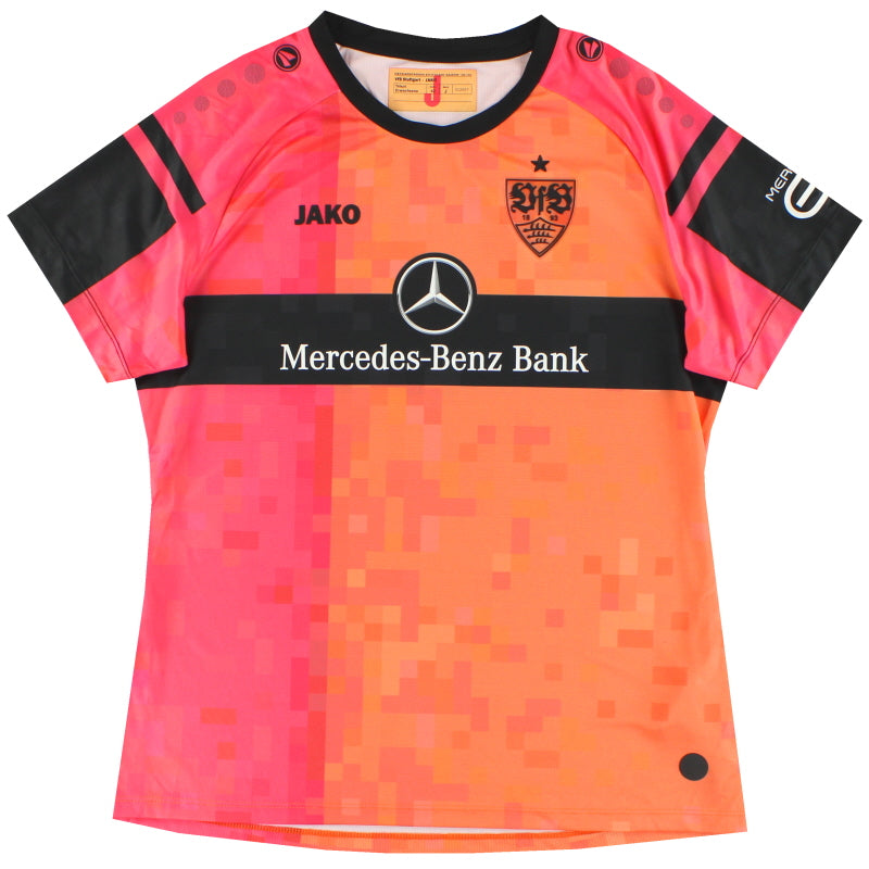 2022-23 Stuttgart Jako Womens Goalkeeper Shirt *As New* M - Classic Football Kit