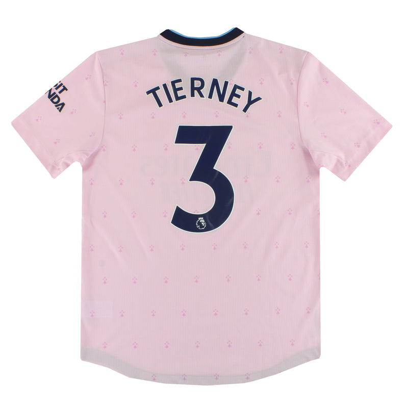 2022-23 Arsenal adidas Authentic Third Shirt Tierney #3 *Mint* M