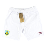 2022-23 Burnley Umbro Home Shorts *BNIB* Y M - Classic Football Kit