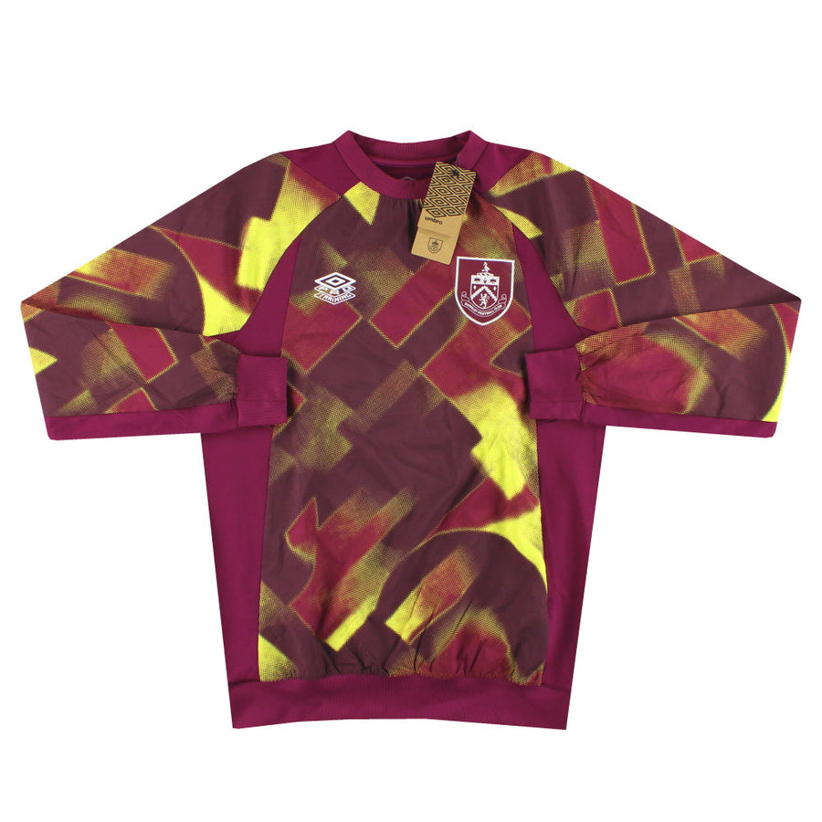2022-23 Burnley Umbro Warm Up Drill Top *BNIB* S