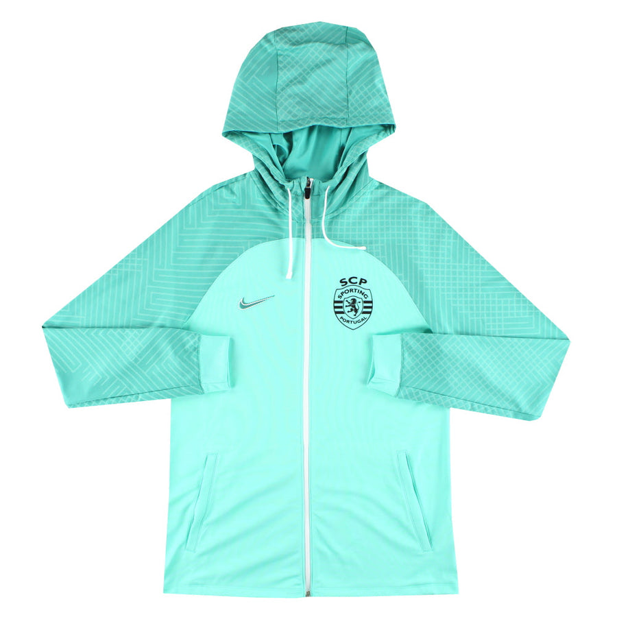2022-23 Sporting Lisbon Nike Hooded Track Jacket *Mint* M - Classic Football Kit