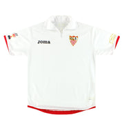 2006-07 Sevilla Joma Copa del Rey Final Shirt S - Classic Football Kit