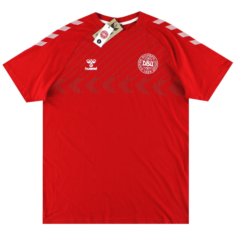 2022 Denmark Hummel Leisure Fan Tee *BNIB* XXXL - Classic Football Kit