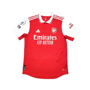2022/23 Arsenal Saka #7 *Match Worn* Home Shirt (M) Adidas