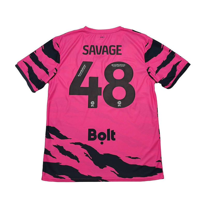 2022/23 Forest Green Rovers Savage #48 Away Shirt (L) Pl