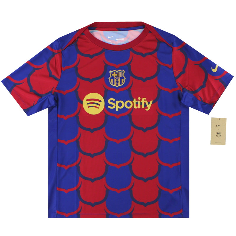 2023-24 Barcelona Nike Academy Pro Dri-FIT Pre-Match Top *BNIB* M - Classic Football Kit