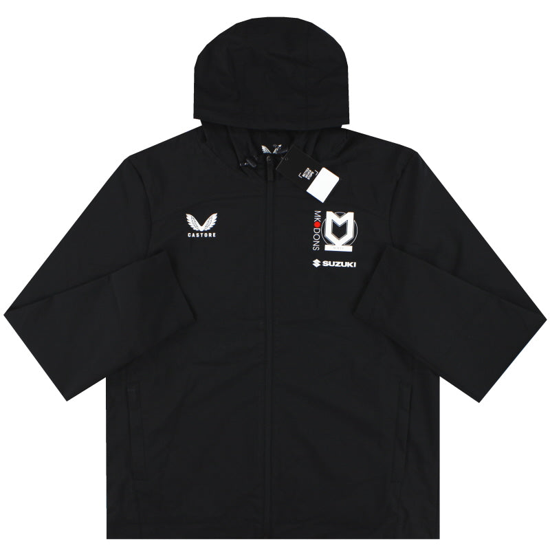 2023-24 MK Dons Castore Training Rain Jacket *BNIB* M