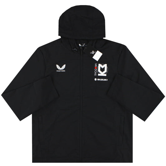 2023-24 MK Dons Castore Training Rain Jacket *BNIB* L