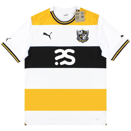 2023-24 Port Vale Puma Home Shirt *BNIB* L