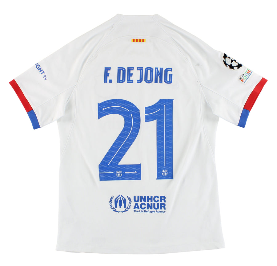 2023-24 Barcelona Nike Away Shirt F.De Jong #21 M