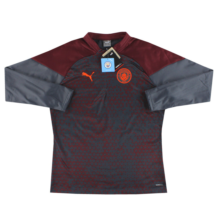 2023-24 Manchester City Puma 1/4 Zip Fleece Training Top *w/tags* M